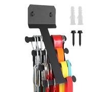Gupcaqosjw Soporte Para Bandas De Resistencia | Organizador De Metal Multifuncional Para Uso Intenso | Colgador de Almacenamiento para Bandas,Para Organizacion De Entrenamiento Y Ejercicio En Casa