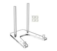 Gupcaqosjw Soporte para platos, soporte acrílico para libros, caballetes transparentes ajustables para estantes, teléfono, álbum, tableta, postal, hogar, escritorio, imagen