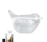 Gupcaqosjw Storm Glass Weather Predictor | Predictor Del Tiempo | 8x 5x 4cm Cr-istal De Predicción Meteorológica Para Predicción Del Tiempo, Forma De Pájaro, Cr-istal De Tormenta,Predictor De Tiempo,B