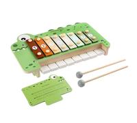 Gupcaqosjw Teclado Infantil, Juguete Musical Educativo para Niños, Juego Interactivo Portátil para Coordinación Visomotora - Desarrollo de Habilidades en Casa, Viajes, Escuela y Preescolar para Niños
