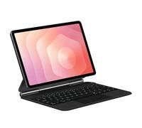 GUPENAA - Funda de teclado para Samsung Galaxy Tab S10FE Plus 13,1" 2025 (SM-X620/SM-X626B), soporte flotante Magic Cantilever, retroiluminación 7 colores, Trackpad integrado, Black