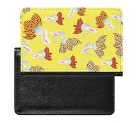 Guppy - Funda protectora para pasaporte y tarjeta de vacunación con diseño de peces