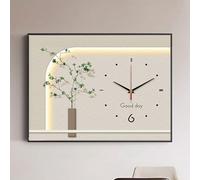 GUQASDV Caja de Medidor Eléctrico Pintura Decorativa con Reloj, Gabinete de Cubierta de Caja de Fusibles Decorativa, Interruptor de Medidor de Panel Eléctrico Oculto(Colore-U,50x40cm/19.7x15.7in)