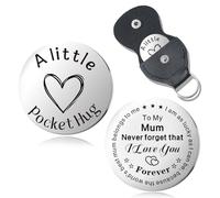 Guqqeuc Regalo de abrazo de bolsillo para mamá, regalo para mamá, regalo para mamá, mamá, cumpleaños, día de la madre, regalo para niñera, tía, regalo de cumpleaños, Estilo 8., S