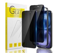 Guretok 2 Unidades Protector Pantalla Antiespias para iPhone 16 Plus Vidrio 6,7 pulgadas, Privacidad Cristal Templado para iPhone 16 Plus [Resistente Arañazos] [Dureza 9H]