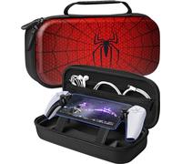 Gurgitat Funda de transporte de viaje para Playstation Portal Remote Player Fundas protectoras rígidas Cool Spider Hombres Niños Gamer Consola de juegos Accesorios Protector Portátil Bolsa de