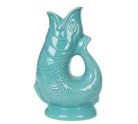 Gurgly Iconic Aqua Glug Jug Grand 28 cm 1,4 L - Jarra de agua para peces, jarrón de pescado decorativo, adorno, jarra