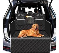 GuriDo Protector Maletero Perro para Ford Mustang 2024 S650 GT/EcoBoost, Funda Maletero Coche Impermeable Antideslizante con Bolsillos y Protección de Parachoques