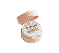 Gurlideo Joyero de viaje de 2 capas, mini estuche de almacenamiento de joyas, organizador portátil para aretes, anillos y adornos (rosa claro)