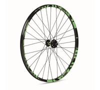 GURPIL | Rueda 27.5 pulgadas GTR SL23 Boost Negro-Verde - Rueda delantera para BTT de 27'5" Llanta de aluminio tubeless ready, 23mm de interior, 28mm de exterior y 19mm de