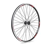 GURPIL Rueda trasera negra cassette piñones 8v negro radio negro 26 "" zac "