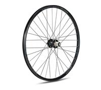 GURPIL Rueda trasera negra con rodamientos cassette piñones 8/9v 27.5