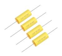 Gurtt 4 condensadores axiales MKP de 3,3 µF y 250 V - Divisor de frecuencia para Altavoces de Audio