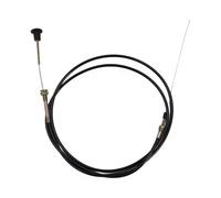 Gurtt Cable Bowden Flexible de 2 m para Control de Parada del Motor, Acelerador y línea de Combustible. Cable Universal para automóviles, Coches y Camiones.