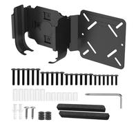 Gurtt Soporte de montaje para Mac Mini M4 con placa adaptadora VESA, extensión de brazo para monitor VESA, montaje detrás del monitor/pared/escritorio
