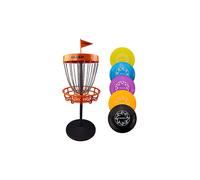 GURU Guru Disc Golf Mini Basket-Set incl. 5 discos rojo