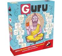 Guru - Party Game de Improvisación y Risa | Conviértete en el verdadero gurú de la Web | Juego de mesa 3-6 jugadores, 10+ | Tarjetas de tema, Web App con tendencias actualizadas | Red Glove