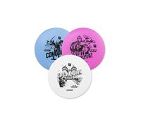 Guru Disc Golf Starter Set, 3 Discos de Frisbee para Lanzar a Cualquier Distancia, Deportes Divertidos al Aire Libre para Niños y Adultos, 970361