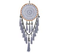 Guru-Shop Atrapasueños Boho - Azul Paloma 32 cm, Dreamcatchers y Móviles