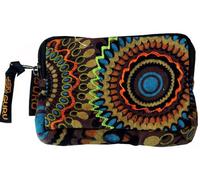 GURU SHOP Billetera `Ethno` en Diferentes Colores, Unisex - Adultos, Marrón, Algodón, 8x12 cm, Carteras de Tela