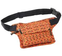 GURU SHOP Bolsa lateral y riñonera de tela estampada, riñonera colorida, para la cadera - Limón, unisex - adultos, 15x20x5 cm, naranja, Talla única para todos, Casual