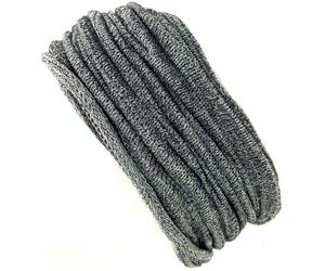 GURU-SHOP, Diadema Mágica, Cinta Para el Pelo, Bufanda Para Manguera, Cinta Para el Pelo, Gorra, Loop Scarf Gris, Sintético, Tamaño:One Size, Cintas Para la Cabeza