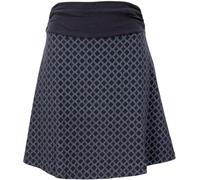 GURU-SHOP, Falda de Línea A, con Estampado de Semilla de Adormidera Organic, Berry, Algodón, Tamaño:XL (42), Faldas Cortas