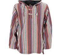 Guru-Shop, Goa con Capucha, con Capucha Baja, Turquesa, Algodón, Tamaño:L, Camisetas y Sudaderas