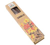 GURU SHOP Incienso natural enrollado a mano ORKAY del sur de la India, vainilla, multicolor, 23 x 4,5 x 2 cm, varillas de incienso indio