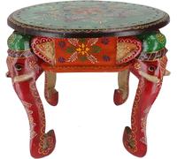 Guru-Shop Mesa de Centro Elefante, Mesa de Centro, Maderademango, 40x45x45 cm, Objetos Decorativos