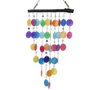 Guru-Shop Móvil de Conchas, Campanilla de Viento étnica, Atrapasol - Colorido, Multicolor, 60x30x2 cm, Dreamcatchers y Móviles