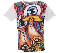 GURU SHOP No Time - Camiseta de algodón para hombre, Mushroom/White, XXL