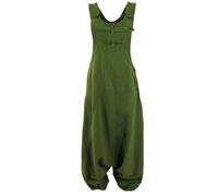 GURU-SHOP, Pantalón Aladdin Pantalón Harem Pantalón Pluderhose Pumphose, Olive, Algodón, Tamaño:S (36), Pantalones Pluderhosen y Aladin