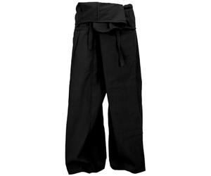 Guru-Shop pantalón tailandeses de algodón, pantalón de yoga con bolsillo, para hombre y mujer, color rosa, talla única, ropa alternativa