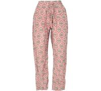 GURU SHOP Pantalones ajustados, pantalones de lápiz, pantalones de verano sedosos para mujer, sintéticos, altrosa, 38