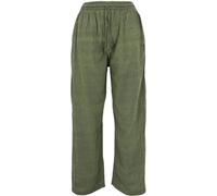 GURU-SHOP, Pantalones de Yoga, Pantalones Goa, Verde, Algodón, Tamaño:M (48), Pantalones de Hombre