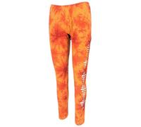 GURU SHOP Psytrance Batik Goa - Mallas de yoga para mujer, naranja, 36