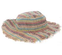 GURU SHOP Sombrero de verano de cáñamo, sombrero para el sol natural, para hombre/mujer, multicolor, talla: talla única, gorros ropa alternativa, Modelo 2, Talla única