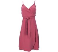 GURU SHOP Vestido corto de algodón orgánico para mujer, rojo frambuesa, 42