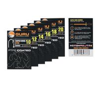 Guru Super MWG Tamaño 14 Ojos Recubierto PTFE Cantidad 10