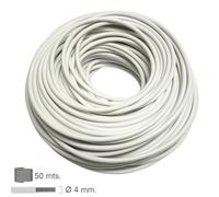 Gusanillo espiral visillo forrado (rollo 50 metros)