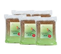 Gusanos secos de harina de 5 kg - Alimento para reptiles rico en proteínas, alimento para tortugas y alimento para peces, calidad premium, en bolsa resellable