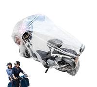 Gusengo Funda Transparente para Moto, Funda Transparente para Movilidad Que Protege Las Motocicletas la Lluvia, el Sol y el Polvo, Cubiertas para Motocicletas para Todas Las Estaciones