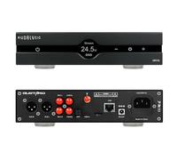 Gustard Audalytic DR70N R2R DAC | DSD512 nativo de 1 bit PCM768kHz | USB, óptico, coaxial x2, entrada LAN | Convertidor digital-analógico completamente simétrico discreto | Decodificador de red de