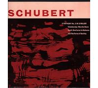 Gustav Cerny, Herbert Albert, Miltiades Caridis - Schubert: Symphony No.3, Tchaikovsky: Marche Slave, Verdi: Overtures To Nabucco and The Force Of Destiny [LP]