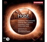 Gustav Holst: A Winter Idyll, Symphony in F, Op. 8, 'The Cotswolds', Indra, Op. 13, Invocation, Op. 19, A Moorside Suite
