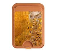 Gustav Klimt Adele Bloch Bauer - Soporte magnético para tarjetas para iPhone 16, 15, 14, 13 Pro Max, multicolor