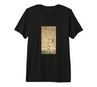 Gustav Klimt Árbol de la Vida Pintura Botánica Camiseta Premium