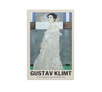 Gustav-Klimt Art Print- Póster de retrato de Margaret Stonborough Wittgenstein 1905 para pared, póster impreso, póster impreso, obras de arte, decoración de habitación, 60 x 90 cm