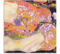 Gustav Klimt Arte mural Decoración del hogar Lienzo Póster Arte mural 50x50